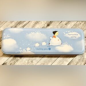 Vintage morning glory pencil case NEW